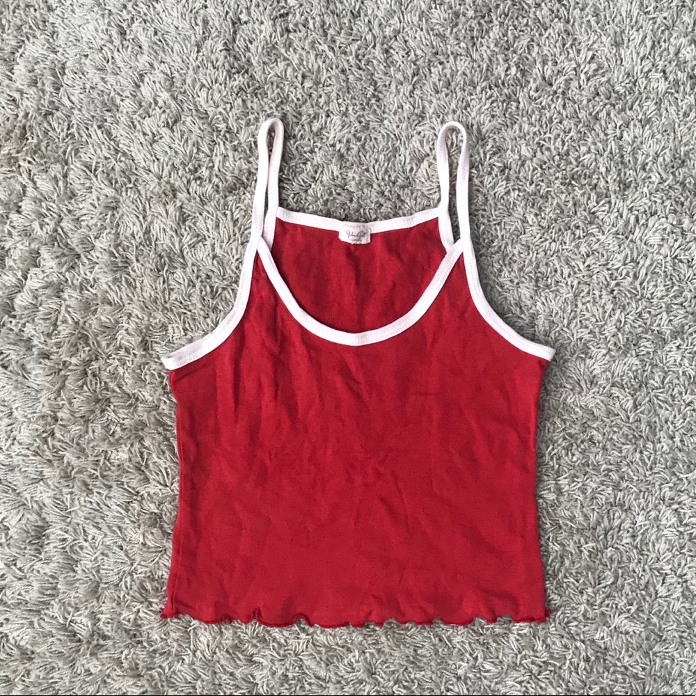 Red Brandy Melville Tank
